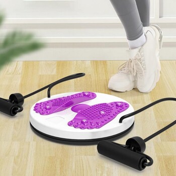 Foot Fatigue Relief Board Waist Twist Board Twist Board for Waist Exercise Μασάζ ποδιών Ενδυνάμωση κοιλιακών μυών για γυναίκες