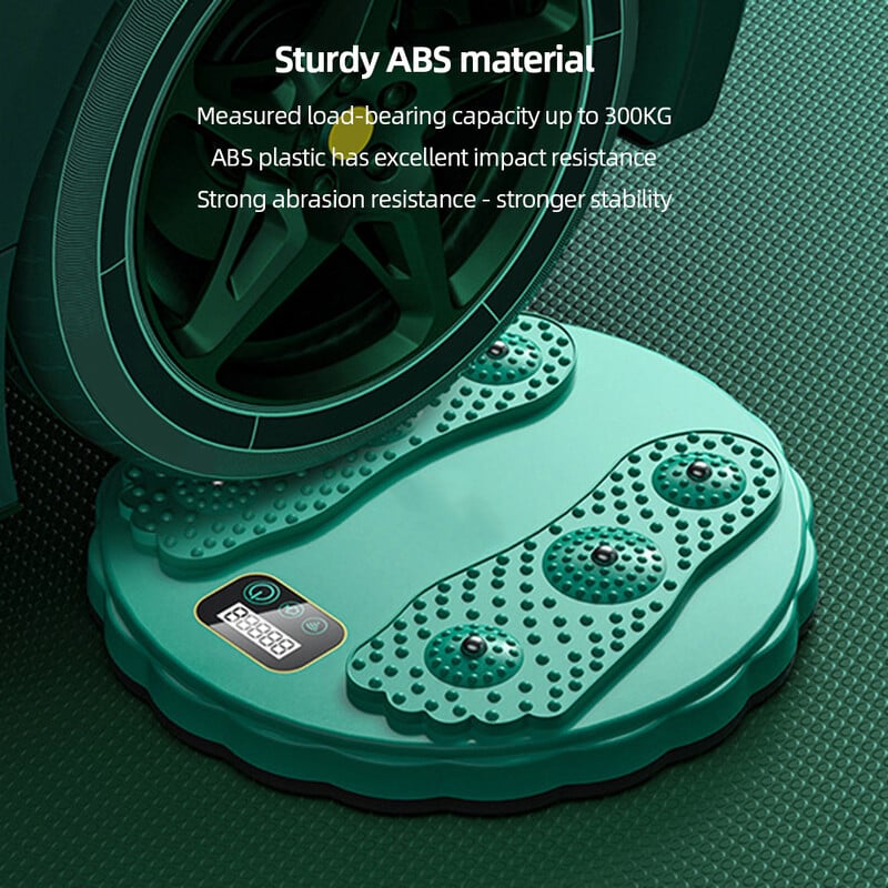 Disk za trbušne mišiće LCD zaslon Višenamjenski trenažer za trbušne mišiće Protuklizna plastična rotirajuća pomoćna oprema za vježbanje