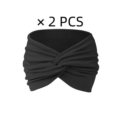 Sportska traka za glavu za žene, široka joga elastična traka za glavu, traka za kosu za trčanje, sportski dodatak za kosu, pokrivalo za glavu