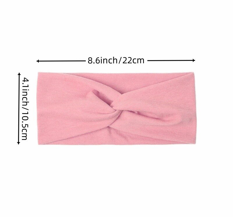 Sportska traka za glavu za žene, široka joga elastična traka za glavu, traka za kosu za trčanje, sportski dodatak za kosu, pokrivalo za glavu