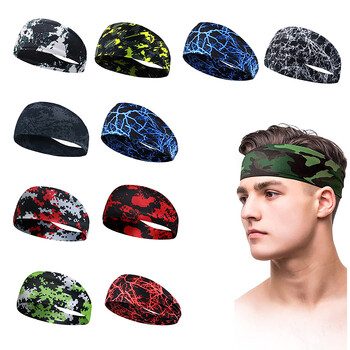 1PCS Fitness Sweating Guide And Anti Sweating Band Running Headband Sports Sweating Absorbing Headband Hairband