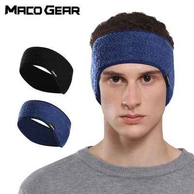 Fleece Sweatband Running Sport Fit Yoga Elastic Winter Headband Γυμναστήριο Ποδηλασία τένις υπαίθριο κάλυμμα αυτιού Μαλακός επίδεσμος μαλλιών Ανδρικές γυναίκες