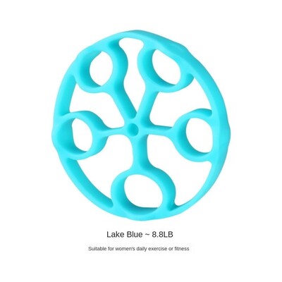 1 tk kaasaskantav silikoonist ümmarguse sõrme trenažöör kerge käepideme laiendaja randmetugevuse harjutus Sport Fitness taastusravi