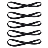 5kom bombona boja Žene Muškarci Joga trake za kosu Sportska traka za glavu Djevojke Sportska protuklizna elastična gumena traka za znojenje Nogomet Trčanje