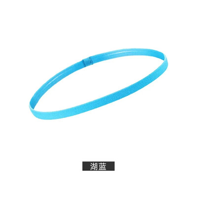 5kom bombona boja Žene Muškarci Joga trake za kosu Sportska traka za glavu Djevojke Sportska protuklizna elastična gumena traka za znojenje Nogomet Trčanje