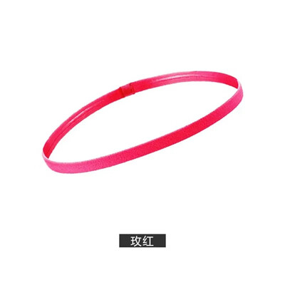 5kom bombona boja Žene Muškarci Joga trake za kosu Sportska traka za glavu Djevojke Sportska protuklizna elastična gumena traka za znojenje Nogomet Trčanje