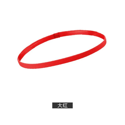 5kom bombona boja Žene Muškarci Joga trake za kosu Sportska traka za glavu Djevojke Sportska protuklizna elastična gumena traka za znojenje Nogomet Trčanje