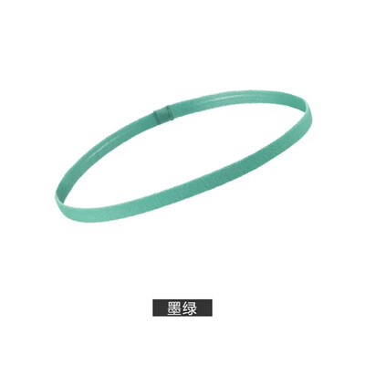 5kom bombona boja Žene Muškarci Joga trake za kosu Sportska traka za glavu Djevojke Sportska protuklizna elastična gumena traka za znojenje Nogomet Trčanje