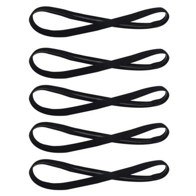 5kom bombona boja Žene Muškarci Joga trake za kosu Sportska traka za glavu Djevojke Sportska protuklizna elastična gumena traka za znojenje Nogomet Trčanje