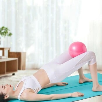 Easy Inflation Indoor Yoga Ball Fitness PVC Pilates Exercise Gym Ball Balance & Stability Anti Burst Exercise Balls