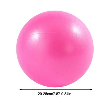 Easy Inflation Indoor Yoga Ball Fitness PVC Pilates Exercise Gym Ball Balance & Stability Anti Burst Exercise Balls