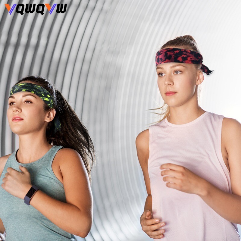 1 kom traka za znojenje Neklizajuća lagana prozračna traka za glavu za trčanje, jogu, fitness trening Rastezljiva uniseks traka za kosu