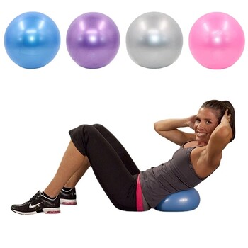 25 εκατοστά Mini Yoga Ball Fitness Pilates Reduce Fat Ball, Αντιολισθητικό PVC Αντιολισθητικό Γυμναστήριο στο σπίτι Προπόνηση Μπάλα γυμναστικής