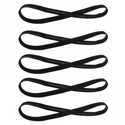 5 ks cukríkových farieb pre ženy, mužov, jogu, športové čelenky pre dievčatá, športové, protišmykové, elastické, gumené, potné pásky, futbal, beh