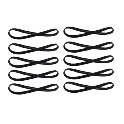 5 ks cukríkových farieb pre ženy, mužov, jogu, športové čelenky pre dievčatá, športové, protišmykové, elastické, gumené, potné pásky, futbal, beh