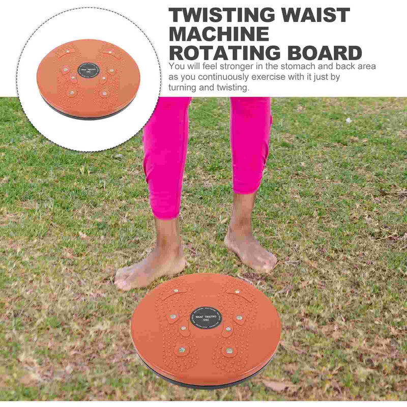 Sukamasis diskas namų mankštos įranga juosmens masažo lenta liekninimui besisukantis fitneso kūno diskas