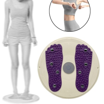 Juosmens patefonas, Balance Board pėdų masažo įranga, reikmenys Ab patefonas,