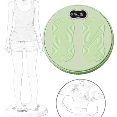 „Ab Twisting Board“ įkraunama juosmens „Twist“ lenta kūno rengybos įrangos korpusui