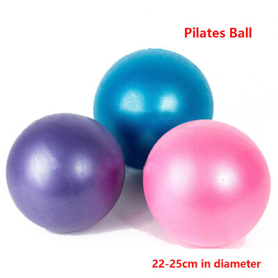PVC mini fitnesz labda 22/25 cm jóga labda búzacső robbanásbiztos súrolólabda otthoni edzés Fitness Pilates egyensúly labda