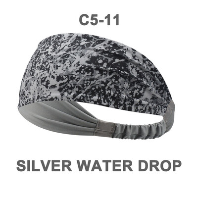 【P12】 Joga elastinga moterų/vyrų plaukų juosta Sportinė bėgimo spalvinga fitneso juostelė Damen vasaros mada, patogi prakaito juosta