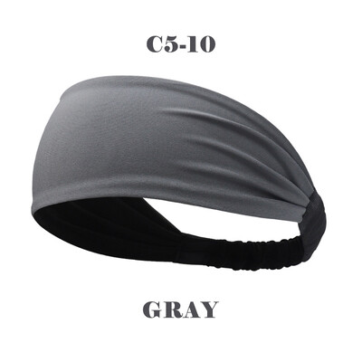 【P12】 Joga elastinga moterų/vyrų plaukų juosta Sportinė bėgimo spalvinga fitneso juostelė Damen vasaros mada, patogi prakaito juosta