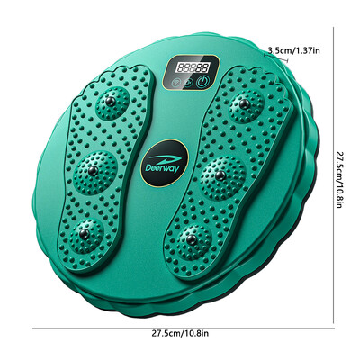 „Twist Disc“ neslystanti „Twist“ treniruoklių lenta LCD elektroninis kūno rengybos diskas su neslystančiu pagrindu kultūrizmo treniruotėms