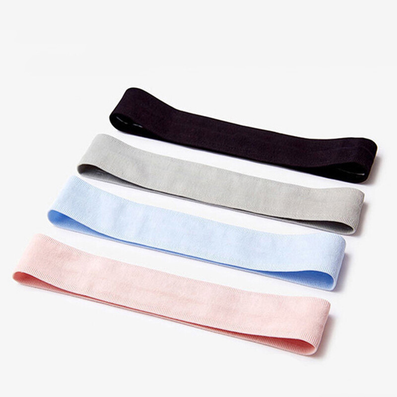 Jogos galvos juosta unisex didelio elastingumo vientisos spalvos drėgmę sugerianti neslystanti galvos juosta lauko bėgimo galvos juosta fitneso galvos juosta