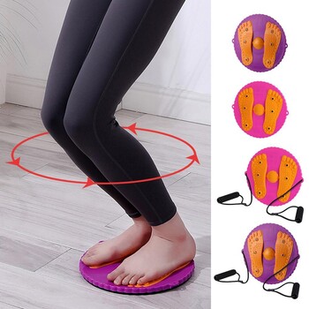 Twist Waist Board за Balance Pilates, Balance Pilates Rotator Discs, Домашно фитнес оборудване за фитнес, Twister Plate с дърпащо въже