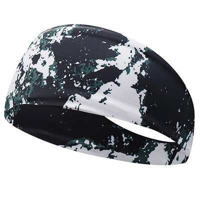 1 vnt. kūno rengybos prakaitavimo vadovas ir prakaitavimą mažinanti juosta, bėgiojanti galvos juosta, sportinė, prakaitą sugerianti galvos juosta