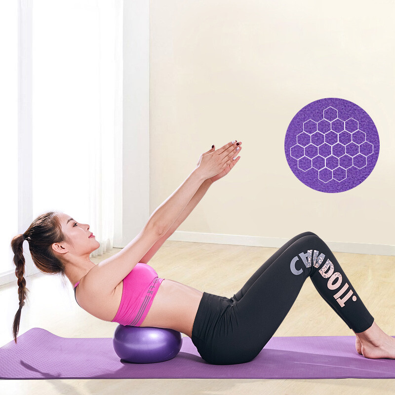 Lopta za jogu od 25 cm Vježbe Gimnastička lopta za fitnes Pilates Lopta za vježbe ravnoteže Teretana Fitness Lopta za jogu Unutarnji trening Yoga Ball Core