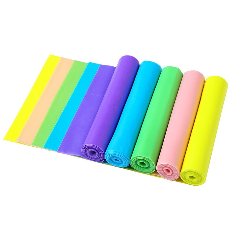 Yoga Rally Bands 1,5 metara rastezljivi elastični pojas TPE 2 metra joga otporni pojas Odjeća za jogu Oprema za vježbanje
