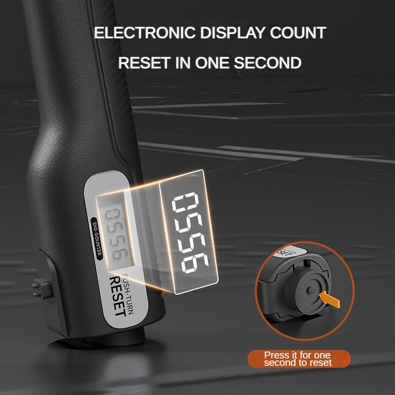 10-60 kg Novi ručni rukohvat Snaga rukohvata s automatskim brojanjem Snaga opruge i velika udaljenost Hvataljka s dvostrukom prilagodbom Vježba za prste