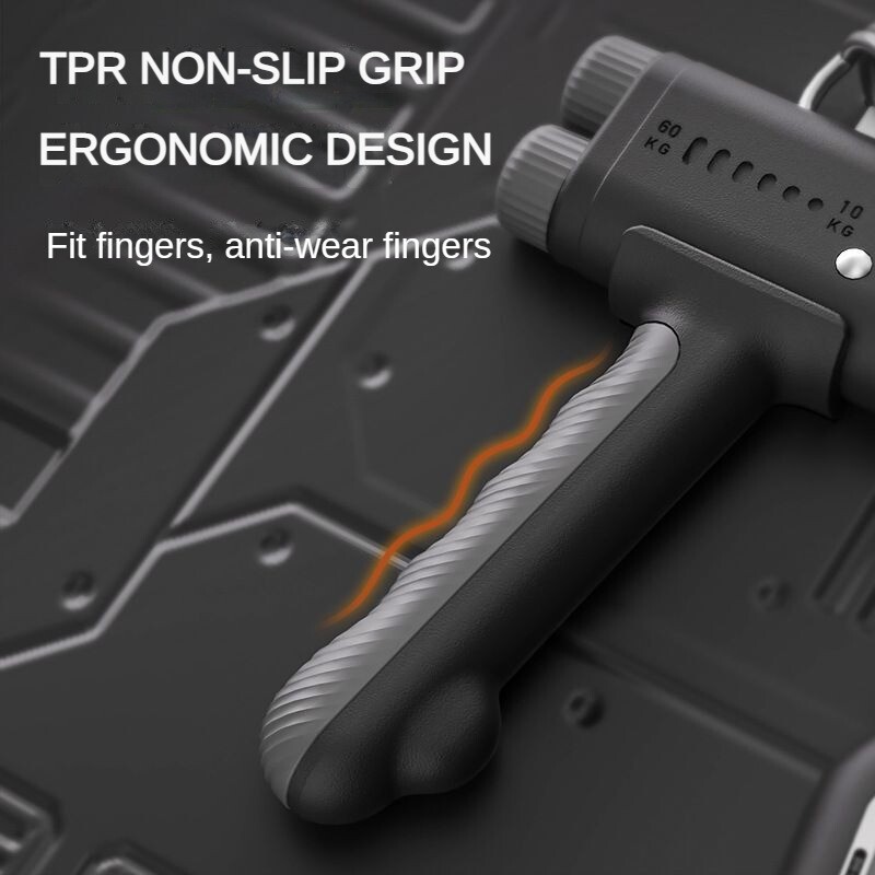 10-60 kg Novi ručni rukohvat Snaga rukohvata s automatskim brojanjem Snaga opruge i velika udaljenost Hvataljka s dvostrukom prilagodbom Vježba za prste