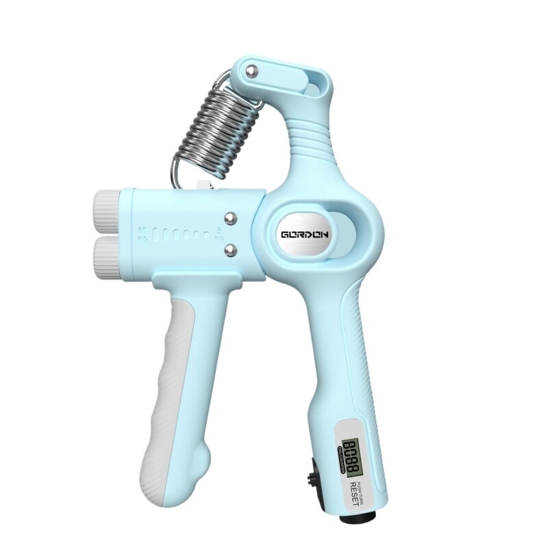 10-60 kg Novi ručni rukohvat Snaga rukohvata s automatskim brojanjem Snaga opruge i velika udaljenost Hvataljka s dvostrukom prilagodbom Vježba za prste