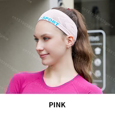 Sportinė Joga Prakaito juosta Gym Fitness Kvėpuojanti plaukų juosta bėgimo tempimo prakaito tvarsčiai Galvos juosta plaukų apvyniojimo petnešėlė mankštai skirta prakaito juosta