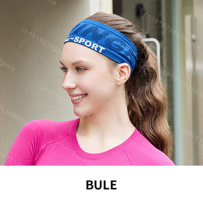 Sportinė Joga Prakaito juosta Gym Fitness Kvėpuojanti plaukų juosta bėgimo tempimo prakaito tvarsčiai Galvos juosta plaukų apvyniojimo petnešėlė mankštai skirta prakaito juosta