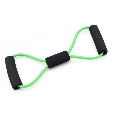 Fitness 8-slovná joga elastická páska TPE gumová odporová guma fitness fitness vybavenie expander cvičenie posilňovňa cvičebný vlak