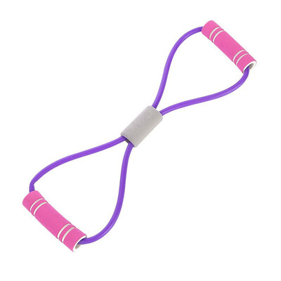 Fitness 8-slovná joga elastická páska TPE gumová odporová guma fitness fitness vybavenie expander cvičenie posilňovňa cvičebný vlak