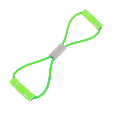 Fitness 8-slovná joga elastická páska TPE gumová odporová guma fitness fitness vybavenie expander cvičenie posilňovňa cvičebný vlak