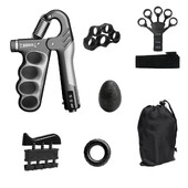 Ръкохватка, разширител на китката във фитнес залата, усилвател на ръцете, упражнение за сила на ръцете, сила на захвата, регулируемо фитнес оборудване за възстановяване на мускулите