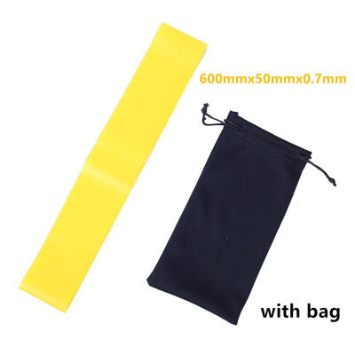 Benzi elastice de rezistență pentru yoga, 5 culori, pentru interior, în aer liber, echipament de fitness, 0,35 mm-1,1 mm, pentru antrenament sportiv Pilates, pentru antrenament, benzi elastice