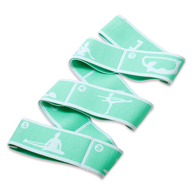 Kelių sekcijų elastinės jogai atsparios juostos Suaugusiųjų vaikų šokių treniruotės treniruoklių salė namuose Pilateso pratimai tempimo diržas, kūno rengybos sportas