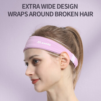 Αθλητισμός κεφαλόδεσμοι Sweatband Elastic Yoga Running Hair Band Ιδρώτας Επίδεσμος Προπόνηση Τένις Γυμναστήριο Τζόκινγκ Μπάσκετ Μαντίλι κεφαλιού Ανδρικές γυναίκες