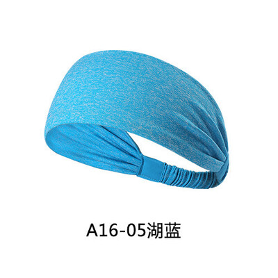 Pledas Gym Joga Plaukų juostelės Plaukų juosta Elastinė Turbano Galvos juostelė Sportui Prakaito juostelės Plaukų juostelės Moterys Sportininkės Bėga krepšinis