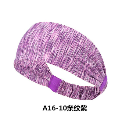 Pledas Gym Joga Plaukų juostelės Plaukų juosta Elastinė Turbano Galvos juostelė Sportui Prakaito juostelės Plaukų juostelės Moterys Sportininkės Bėga krepšinis