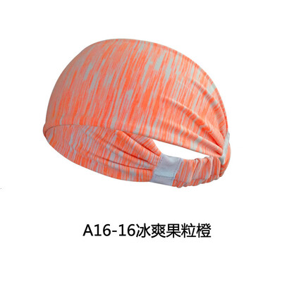 Pledas Gym Joga Plaukų juostelės Plaukų juosta Elastinė Turbano Galvos juostelė Sportui Prakaito juostelės Plaukų juostelės Moterys Sportininkės Bėga krepšinis