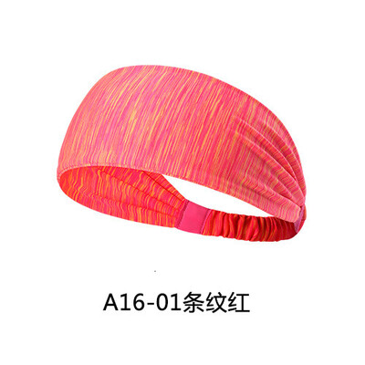 Pledas Gym Joga Plaukų juostelės Plaukų juosta Elastinė Turbano Galvos juostelė Sportui Prakaito juostelės Plaukų juostelės Moterys Sportininkės Bėga krepšinis