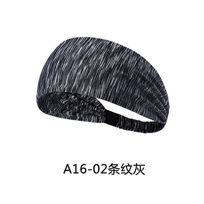 Pledas Gym Joga Plaukų juostelės Plaukų juosta Elastinė Turbano Galvos juostelė Sportui Prakaito juostelės Plaukų juostelės Moterys Sportininkės Bėga krepšinis