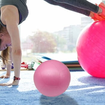 Small Pilates Ball Gymnastics Ball PVC Heavy Duty 15cm Core Ball Mini Ball Yoga Ball Stability Exercise Training Gym