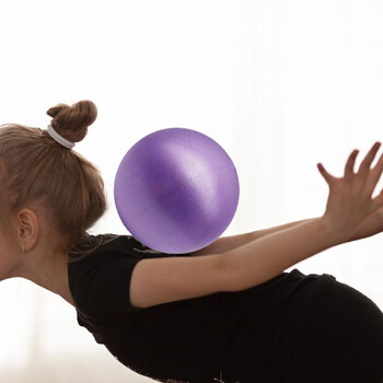 Small Pilates Ball Gymnastics Ball PVC Heavy Duty 15cm Core Ball Mini Ball Yoga Ball Stability Exercise Training Gym